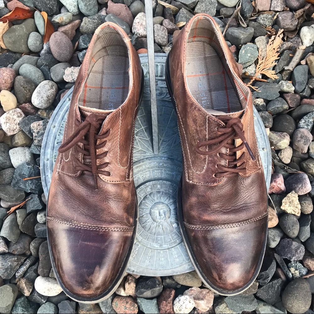 ☘️🍁 Men’s BedStu Distressed Brown Leather 🍁☘️